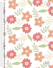 CADERNO ESPIRAL 1M 80FLS BOM D+ FEMININO - ANIMATIVA