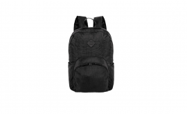 MOCHILA HAPPY CRINKLE PRETO - SESTINI