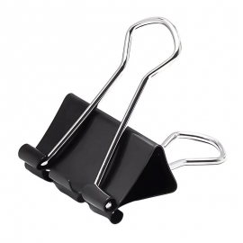 CLIPS PARA PAPEL BINDER PRETO 25MM 1UN - BRW
