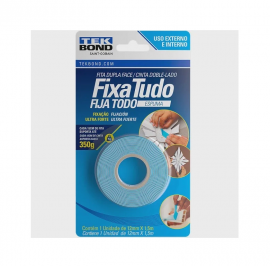 FITA ESPUMA DUPLA FACE 12MMX1,5M - TEKBOND 