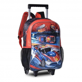 MOCHILA DE RODINHA INFANTIL FAST MACHINE