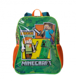MOCHILA GRANDE MINECRAFT SURVIVE - COLORIDO - SESTINI