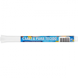 CANETA PARA TECIDO TINTA BRANCA BRW