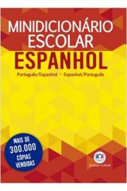 DICIONARIO MINI ESPANHOL PORT/ESP NOVA ORTOGRAFIA 352PG UNIDADE 4950 - CIRANDA