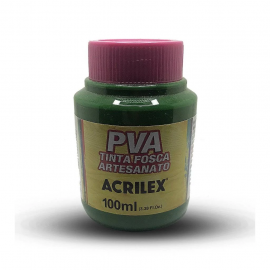 TINTA PVA 100ML. VERDE BANDEIRA - ACRILEX