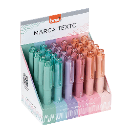 MARCA TEXTO POCKET PASTEL 6 CORES SORTIDO - BRW