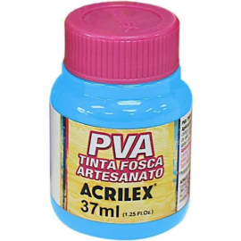 TINTA PVA AZUL CELESTE 37ML - ACRILEX