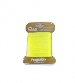 FITA DE CETIM AMARELA N- 000  T900- 4MM X 10M - PROGRESSO