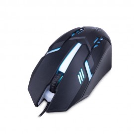 MOUSE GEEK COM FIO USB 2.0 1000DPI PRETO- MAXPRINT