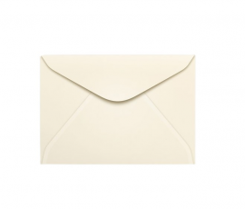 ENVELOPE CARTA COLORIDO 114X162MM CREME 80G - SCRITY