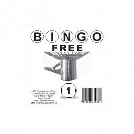BLOCO DE BINGO COM 100 FOLHAS 110 X 100 MM -  EVOS PRINT