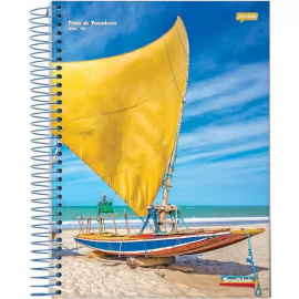 CADERNO JANDAIA ESP 1/4 BRASILIDADE 48F