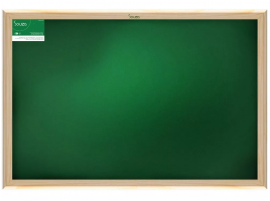 QUADRO LOUSA VERDE ESCOLAR COM MOLDURA 120X090CM -  SOUZA