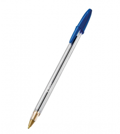 CANETA BIC CRISTAL DURA + CLSSICA AZUL