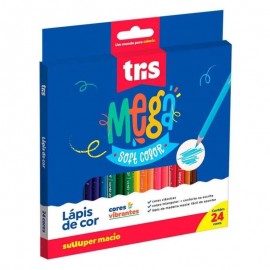 LPIS COR TRIS 24 COR MEGA SOFTCOLOR