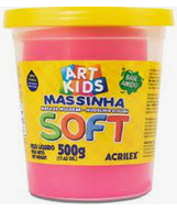 MASSA PARA MODELAR SOFT 500G MARAVILHA - ACRILEX