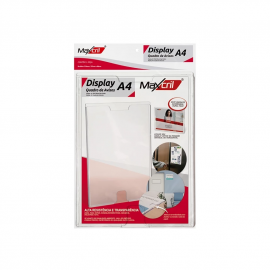QUADRO DE AVISO DISPLAY OFFICE MULTIUSO A4 - MAXCRIL