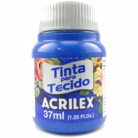 TINTA TECIDO 37ML ACRILEX AZUL TURQUESA