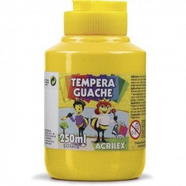 TINTA GUACHE AMARELO OURO 250ML - ACRILEX