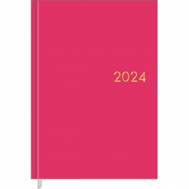 AGENDA COSTURADA NAPOLI 2024 ROSA - TILIBRA