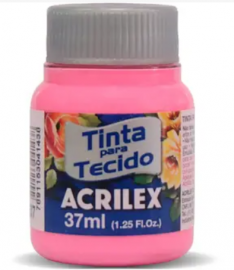 TINTA TECIDO ROSA 37ML ACRILEX