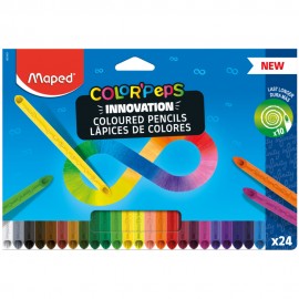 LPIS DE COR MAPED COLORPEPS 24 CORES INFINITY