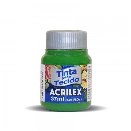 TINTA PARA TECIDO VERDE MUSGO - ACRILEX