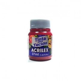 TINTA PARA TECIDO COR PURPURA 37ML - ACRILEX