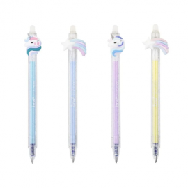 CANETA GEL APAGVEL UNICORN 0.7MM  - BRW