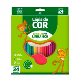 LPIS DE COR ECOLGICO 24 CORES - LEO E LEO