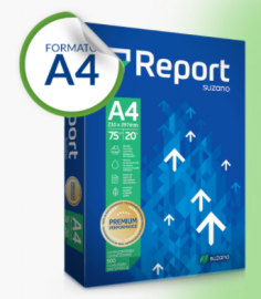 PAPEL A4 REPORT PREMIUM RESMA 500 FLS