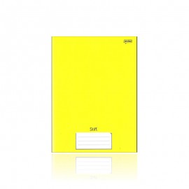 CADERNO BROCHURA STIFF 96F AMARELO - JANDAIA