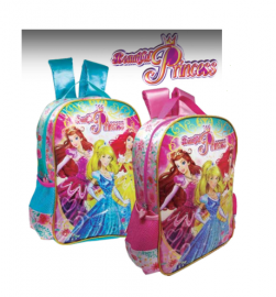 MOCHILA INFANTIL PRINCESAS 15- KIT