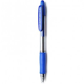 CANETA ESFEROGRAFICA SUPER GRIP  PILOT 1.0 AZUL