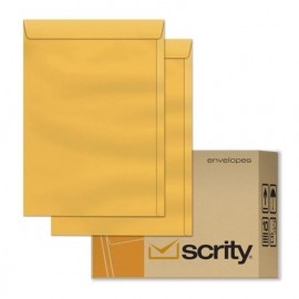 ENVELOPE SACO OURO 240X340 80GRS. UNID - SCRITY