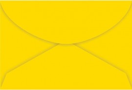 ENVELOPE VISITA MINI COLORIDO AMARELO COLOR PLUS 80G - FORONI