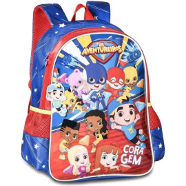 MOCHILA COSTA INFANTIL LUCAS NETO AVENTUREIROS