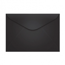 ENVELOPE CARTA COLORIDO 114X162MM PRETO 80G - SCRITY